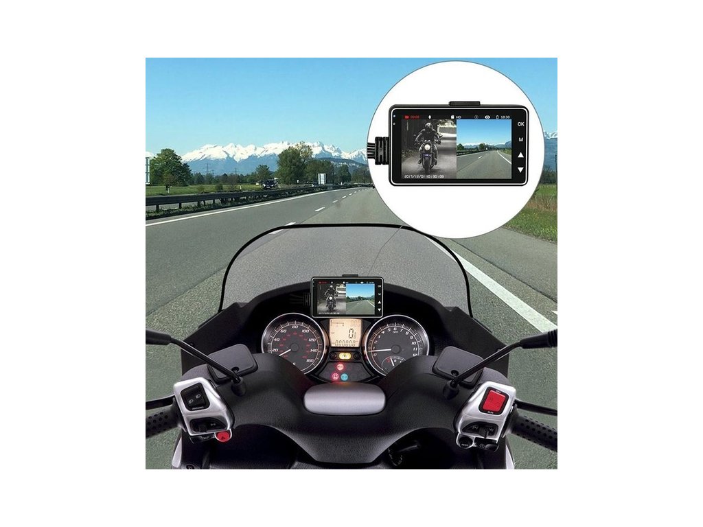 přenosná HD kamera s LCD obrazovkou - do auta